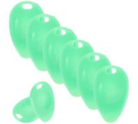 HOODANCOS 10pcs Small Plastic Lottery Ticket Scraper Tool with Waterdrop Design, Portable Scratch off Tool for Instant Lottery Cards, Ticket Scratcher for Office and Crafts Use