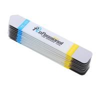 HOODANCOS 10pcs Stainless Steel Electronics Repair Tools Ultra-thin Precision Pry Blades for Mobile Phone Tablet Screen Removal Battery Replacement Metal Spudger Set