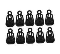 HOODANCOS 10pcs Tent Awning Trap Clamps Lightweight Plastic Tarp Clips for Camping Tent Fixing Outdoor Accessories Weatherproof Clamp Set