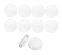 HOODANCOS 10pcs VR Lenses Light Acrylic Headset Replacement for VR Glasses Biconvex Design Reducing Eye Strain and Dizziness During Extended Virtual Reality Use
