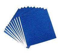 HOODANCOS 12 Sheets 3d Printer Heated Bed Tape 210mm X 200mm High Temperature Blue Adhesive Tape for Printer Platform Heat Bed Accessories