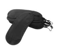 HOODANCOS 12pcs Adjustable Eye Masks for Party Games Soft Skin-Friendly Blindfolds with Stitching Comfortable Eye Covers for Travel Sleep and Interactive Board Games