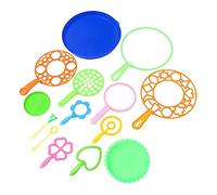 HOODANCOS 14Pcs Colorful Bubble Wands Set Outdoor Bubble Maker for Adults Bubble Party Easy to Use for Fun Family Activities