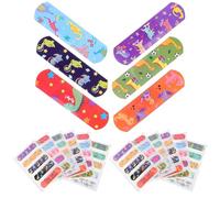 HOODANCOS 150pcs Cartoon Flexible Hemostatic Bandages for Breathable PE Wound Protectors Adhesive Cut Care Patches for Bleeding Control and Infection Prevention