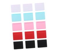 HOODANCOS 15Pcs Miniature Plastic Laptop Dollhouse Computer Models in Pink Black White Red Green Realistic Office Decoration Props for Imaginative Play and DIY Craft