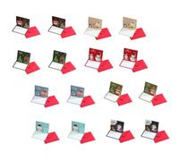 HOODANCOS 16pcs Christmas Greeting Cards with Envelopes Creative Stereo Blessing Cards in Various Styles Premium Paper for Smooth Writing for Holiday Wishes and Thank You Notes