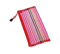 HOODANCOS 18Pcs Colorful PVC Stationery Storage Bags with Reinforced Zipper Mesh File Holders for Office School Supplies Organizer Portable Document Pouches