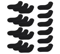 HOODANCOS 18Pcs Ski Boot Fitting Pads Foam Inserts Ankle Pressure Protector Snowboard Boot Cushion for Heel Lift and Blister Prevention Black, Suitable for Skiing and Snowboarding
