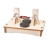 HOODANCOS 1Set DIY Wooden Dc Motor Kit for Educational Assembly Plaything to Spark Interest Electric and Enhance Problem Solving Skills for Science Exploration and Creativity