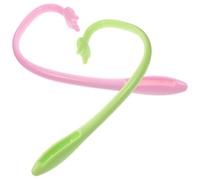 HOODANCOS 2 Pcs Acupoint Massage Stick Long Handle Deep Tissue Back Shoulder Neck Relief Tool for Muscle and Trigger Point Therapy Random Color