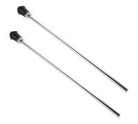 HOODANCOS 2 Pcs Adjustable Metal Floor Legs for Drum Professional Bass Drum Spurs Clamp Holder Easy Installation Portable Design for Snare and Percussion Instruments