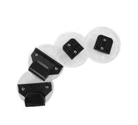 HOODANCOS 2 Set Retractable Gate Extension with Stable Support and Secure Mounting Plastic Playpen Connector Kit for Indoor Safety Easy to Install Fixings for Flexible Barrier Setup
