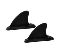 HOODANCOS 2 Sets Detachable Slide-in Surfboard Fin with Card-lock Design Paddle Board Replacement Water Divider Stabilizer for Enhanced Control and Stability in Surfing and Paddleboarding