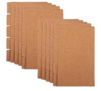 HOODANCOS 20 Sets Oxford Kraft Paper Index Cards 3 X 5 Inch with Blank Tab Dividers, Binder Index Dividers for Office Filing, Storage Guide Cards and Notebook Page Markers