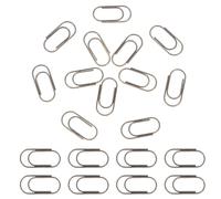 HOODANCOS 200pcs Antique Bronze Paper Clips with Compact and Stylish Design, Hardwearing Metal Material for Organizing Documents and Birthdays, Portable Stationery Clamp for On-the-go Use