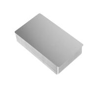 HOODANCOS 200pcs DIY Metal Engraving Blanks Precision Laser Engraving Aluminum for Craft Makers Office Professionals Cards Multipurpose Blank Name Cards