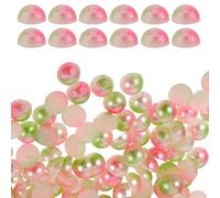 HOODANCOS 200pcs Flat Back Pearls for Crafting and Clothing Decoration, Abs Material Small Half Pearls with Simple Beautiful Appearance, for DIY Hair Accessories and Nails