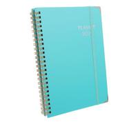 HOODANCOS 2027 Planning Notebook with Reinforced Cover and Metal Corners, Spiral Binding Weekly and Monthly Layouts for College and School Students, Daily Agenda Planner for Tracking Events