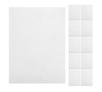 HOODANCOS 20pcs A4 Braille Sheets Braille Writing Paper Structured Design Versatile Usage White Paper for Personal Development and Daily Records by Individuals Visual Impairments