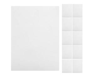 HOODANCOS 20pcs A4 Braille Sheets Braille Writing Paper Structured Design Versatile Usage White Paper for Personal Development and Daily Records by Individuals Visual Impairments