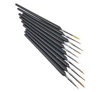 HOODANCOS 20pcs Fine Tip Watercolor Brush Pens for Ergonomic Handle for Nail Art Projects and Watercolor Techniques