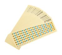 HOODANCOS 20pcs Guitar Fretboard Note Decals Stickers for Learning Guitar Theory Fingerboard Markers for Acoustic Music Training Accessories