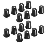 HOODANCOS 20pcs Potentiometer Control Knobs with Plum Handle for Audio Mixer Dj Controller Rotary Caps for Volume and Speed Adjustment Wide Compatibility with Band Switches and Electronic