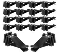 HOODANCOS 20pcs Square Head Car Air Vent Clips Car Perfume Clip Decoration in Office Home