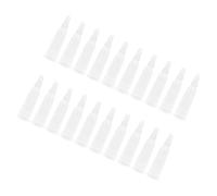HOODANCOS 20pcs Transparent Glass Vial Breaker Ampule Opener Caps for Medical and Cosmetic Use Lightweight Reusable Multi-functional Ampoule Opening Tool for Laboratory and Hospital