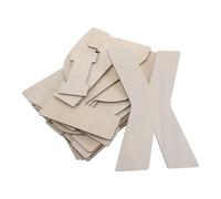 HOODANCOS 24Pcs Unfinished Wooden Greek Alphabet Letters Set 8 Inch Large Woodcraft Tiles for DIY Crafts, Learning, Sorority Wall Decor and Resin Letter Accessories