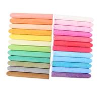 HOODANCOS 24pcs Washable Chalk Set with Comfortable Grip for Classroom Art Projects High Pigmentation Smooth Writing for Outdoor Fun and Themed Parties