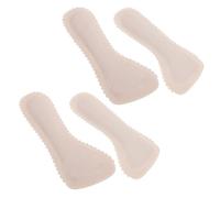 HOODANCOS 2Pairs Cork Insoles for High Heels Adhesive Non Slip Shoe Cushion Pads Breathable and Comfortable Foot Support for Shopping Sports and Fitness Activities Womens Half