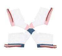 HOODANCOS 2pairs Eat Glove Covers for Boys and Girls Finger Sucking Stop Adjustable for Thumb and Preventing Newborns from Scratching Soft Material