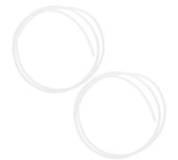 HOODANCOS 2pcs 3D Printer PTFE Tube 3mm Id X 4mm Od Milky White Remote Nozzle Feeding Pipe for 3D Printer Filament Guide Sturdy for Precise Material Feeding