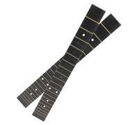 HOODANCOS 2Pcs ABS Guitar Fretboard Replacement Ukulele Fretboard Folk Guitar Fingerboard Simple Design Sturdy and Safe to Install for DIY Accessory