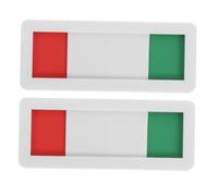 HOODANCOS 2pcs Acrylic Slide Door Indicator Signs for Office and Conference Rooms Privacy Occupied and Open Restroom Status Signs Easy Install Display