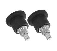 HOODANCOS 2pcs Adjustable Height Spherical Pull Pin Knob Replacement for Exercise Bike Fitness Equipment Accessory Gym Machine Spring Knob for Home Workouts and High-intensity Cardio