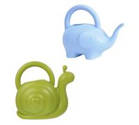 HOODANCOS 2Pcs Adorable Animal Design Watering Pots Lightweight Watering Kettles for Garden Balcony Indoor Use with Rational Capacity and Material