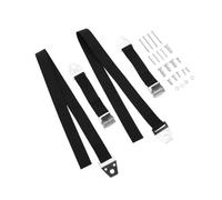 HOODANCOS 2pcs Black Child Protection Tv Safety Straps with Polyester and Zinc Alloy Material for Dresser and Shelves Anti-tip and Earthquake Protection Secure Strap