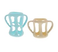 HOODANCOS 2Pcs Bottle Nursing Covers Protective Sleeves for Newborns Impact-Resistant Soft Bottle Sleeves in Anti-Drop Buffer