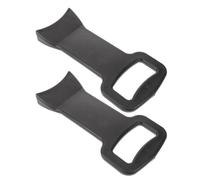 HOODANCOS 2pcs Car Tire Changer Mounting Pads Plastic Wheel Changer Tools for Easy Use and Compact Storage Suitable for Professional and DIY Use Rim Clamp Adapter