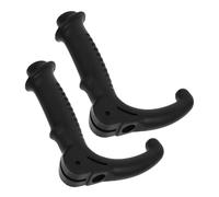 HOODANCOS 2pcs Ergonomic Pole Handle Replacement Lightweight Trekking Pole Grip for Hiking Accessories Easy Install Cane Handle for Walking Sticks and Canes Support for Outdoor Trails