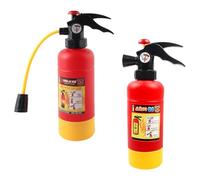 HOODANCOS 2Pcs Fire Extinguisher Water Spray Lightweight Plastic Summer Water Fighting for Boys Fireman Role Play