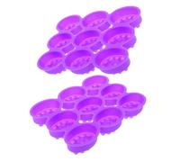 HOODANCOS 2pcs Handmade Silicone Soap Molds for Hot Melt Soap Making Easy Unmolding and Safe for Daily Bathing Routines