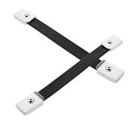 HOODANCOS 2pcs Heavy Duty Battery Strap with Chrome Handle - 10" Battery Lifter for Car Suitable for Golf Carts