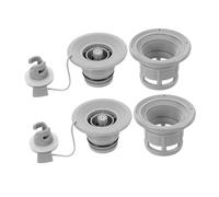 HOODANCOS 2pcs Inflatable Boat Air Valve Replacement for Kayak Surfboard Mattress Durable Weatherproof Design for Extreme Conditions Compact Portable for Outdoor Use