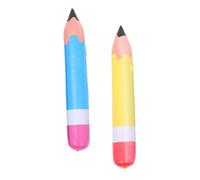 HOODANCOS 2pcs Inflatable Pencil Balloon Halloween Ballon Carnival Decorations Balloon Garland Kit Happy Birthday Decorations Giant Paint Brush Prop Birthday Favors for Stand Latex Pvc