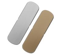 HOODANCOS 2pcs Metal Pencil Case and Pen Organizer for Desk Convenient Versatile Storage, for Stationery and Toiletries, for Makeup Use and School Season Decor
