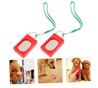 HOODANCOS 2pcs Pet Training Clickers for Dogs and Puppies Lightweight Interactive Training Tool for Indoor Outdoor Use Easy-operate Compact Behavioral Correction Device for Bark Control and