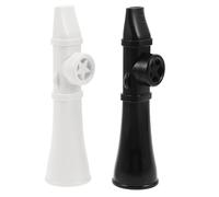 HOODANCOS 2pcs Plastic Kazoo Party Kazoo Lightweight Easy to Learn Musical Instrument with Unique Resonance Principle Stylish Modern Design for Outdoor Activities and Travel